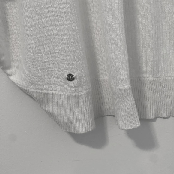 RARE Lululemon Lightweight Soft Warm Cocoon Wrap Long Baggy Cardigan White NWOT - Picture 7 of 8